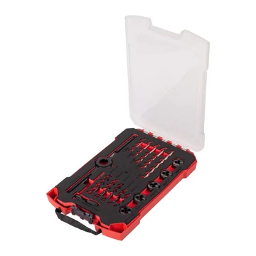 Milwaukee Kézi Menetfúró, -vágó készlet (17 részes)