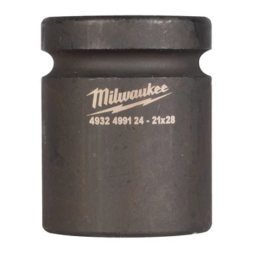Milwaukee 1" Gépi Dugókulcs Téglalap alakú Rövid 21 x 28 mm 1 db