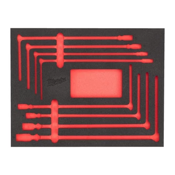 Milwaukee Habbetét üres T-kulcs 10 részes készlethez