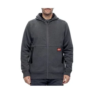 Milwaukee GRIDIRON™ Cipzáras pulóver (S) - szürke