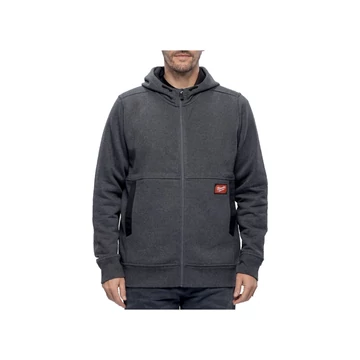 Milwaukee GRIDIRON™ Cipzáras pulóver (M) - szürke