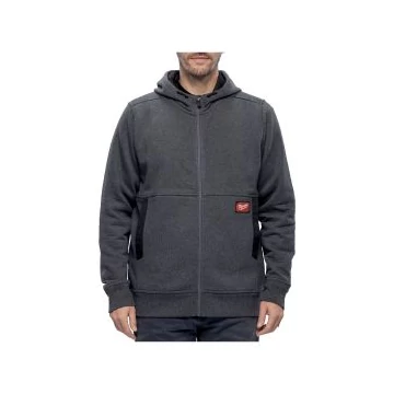 Milwaukee GRIDIRON™ Cipzáras pulóver (L) - szürke