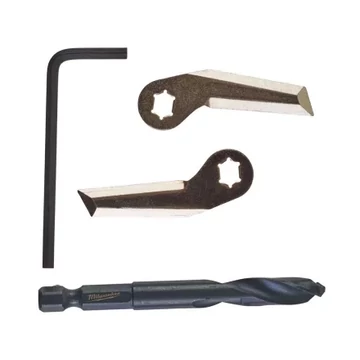 Milwaukee Készlet: cserélhető élek és előfúró