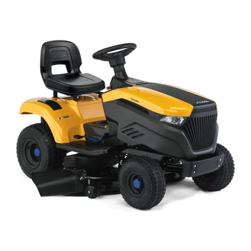 *KULCSRAKÉSZEN+INGYENES HÁZHOZSZÁLLÍTÁS+!AJÁNDÉK!* STIGA akkumulátoros oldalkidobós fűnyíró traktor TORNADO 7108e