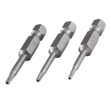 Wolfcraft 3db csavarozó bit Safety 50mm TorxTamper TH25,27,30