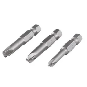 Wolfcraft 3db csavarozó bit Safety 50mm Torq-Set TS6,8,10