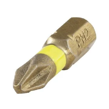 1306000 Wolfcraft Csavarozó bit Diamant gyémántszemcsés 25mm Philips PH2