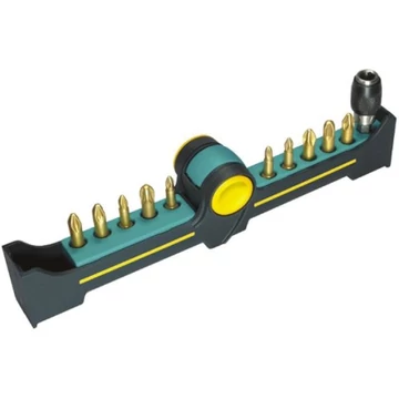 Wolfcraft Bitbutler bitkészlet Diamant 9 részes (PH1,2xPH2,PH3,PZ1,2xPZ2,PZ3,mágneses befogószár)