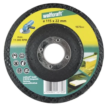 Wolfcraft Univerzális tisztítókefe Ø115x22mm