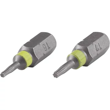 Wolfcraft 2db csavarozó bit Solid 25mm Torx T8,9
