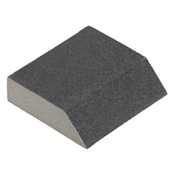 Wolfcraft Habgumi csiszolószivacs kontúrozó SiC K60 100x90x25mm