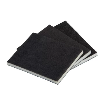 Wolfcraft 3 db csiszolópárna K60,120,180 98x123x10mm