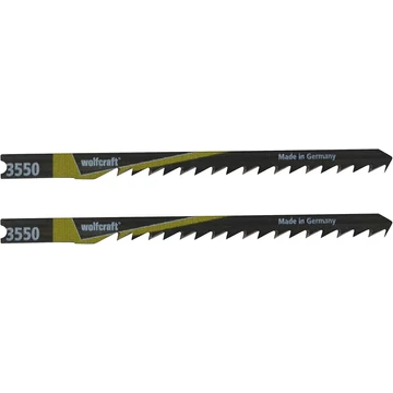 Wolfcraft Dekopírfűrészlap 2db HCS U 50mm 100/75mm d=4mm