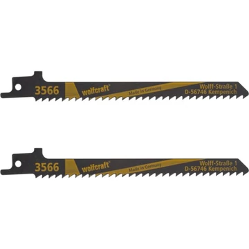 Wolfcraft Szablyafűrészlap 2db HCS 6-100mm 152/131mm d=4mm