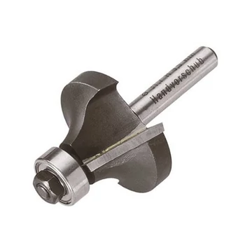 Wolfcraft Lekerekítő maró HM S=8mm r=6.35 Ø25.4x12.7mm, felsőmaróhoz