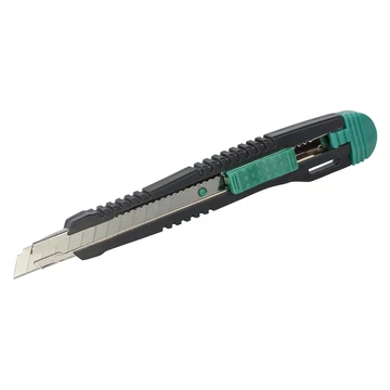 Wolfcraft Barkácskés 2K, nemesacél vezetőél, letörhető pengés, 9mm