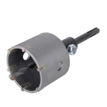 Wolfcraft Koronafúró Ø76mm M16, vágásmélység 46mm, HM központfúró, SDS-Plus, ütésálló