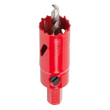 Wolfcraft BiM lyukfűrész hatszögszárral és központfúróval, Ø25mm, d=40mm
