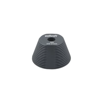 Wolfcraft Körkivágó adapter furatbővítéshez, Ø35-51 mm furathoz, min. Ø60 lyukfűrészhez