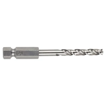Wolfcraft Spirálfúró HSS csiszolt, hatszögszárú, Ø4mm