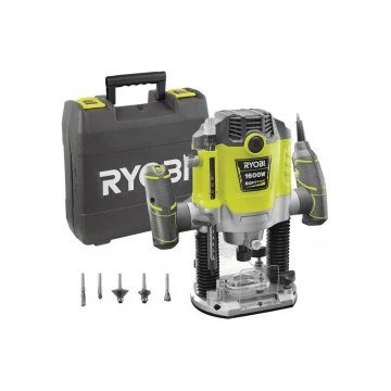 Ryobi RRT1600P-K 1600 W felsőmaró, 5kés, koffer