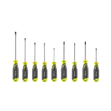 5132006047 Ryobi RHSDS9PC 9 db-os mágneses csavarhúzó készlet