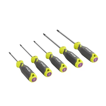 5132006044 Ryobi RHSDST5 5 db-os mágneses Torx csavarhúzó készlet
