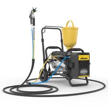 *!AJÁNDÉK!* Wagner SuperFinish 23 Plus AirCoat Spraypack, kompresszorral, kocsin
