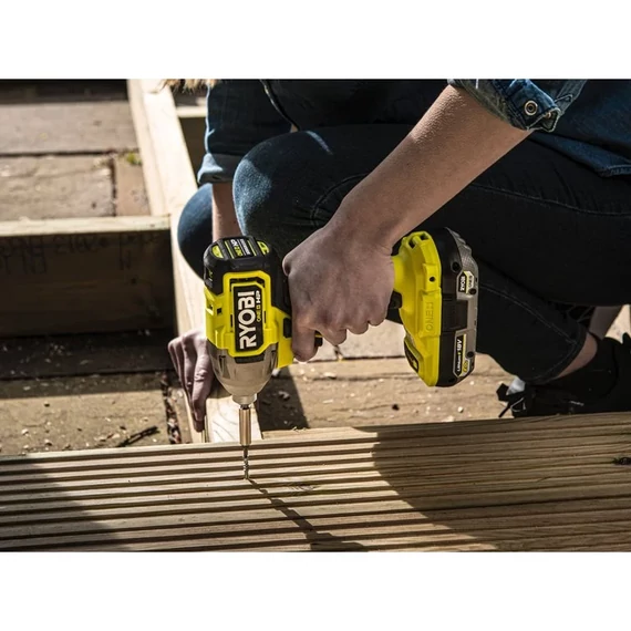 Ryobi ONE+ RID18X-0 18v akkus szénkefementes ütvecsavarozó akku és töltő nélkül 5133004961