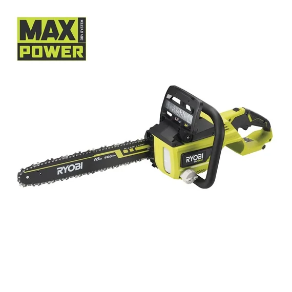 Ryobi MAX POWER RY36CSX40B-0 36V szénkefe nélküli 40cm láncfűrész akkumulátor és töltő nélkül 5133004898