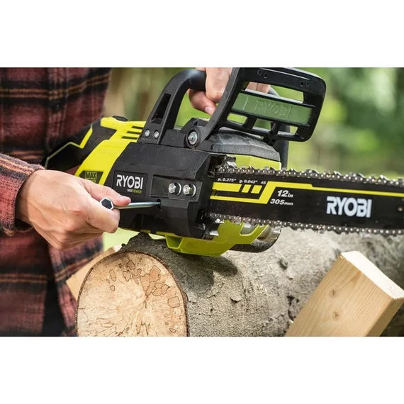 Ryobi MAX POWER RY36CSX40B-160 36v szénkefe nélküli 40cm láncfűrész 6,0ah akkuval és töltővel 5133004899