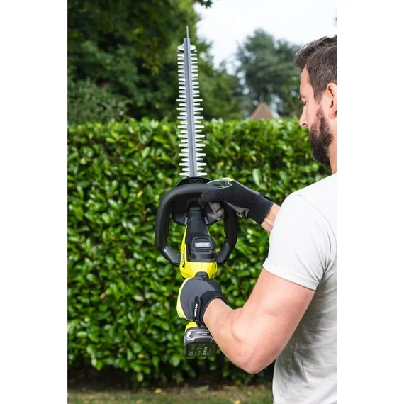 Ryobi ONE+ HP RY18HTX60A-0 18V szénkefementes akkumulátoros 60cm-es sövényvágó akku és töltő nélkül 5133004906