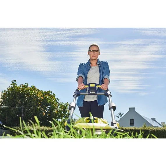 Ryobi MAX POWER RY36LMXSP46A-150 36V szénkefe nélküli 46 cm-es önjáró fűnyíró 5,0ah akkuval és töltvel  5133004913