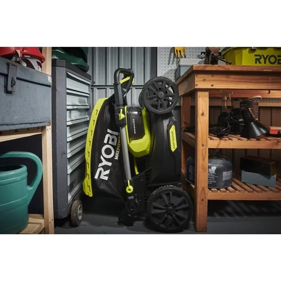 Ryobi MAX POWER RY36LMX46A-150 36V akkumulátoros szénkefe nélküli 46 cm-es fűnyíró (1 x 5,0 Ah) és töltő 5133004914
