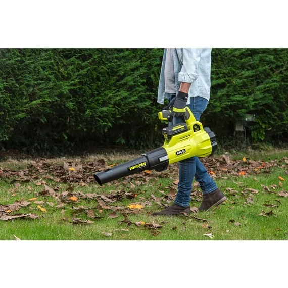 Ryobi MAX POWER RY36BLXA-0 akkumulátoros szénke nélküli WHISPER™ lombfúvó akkumulátor és töltő nélkül 5133004916