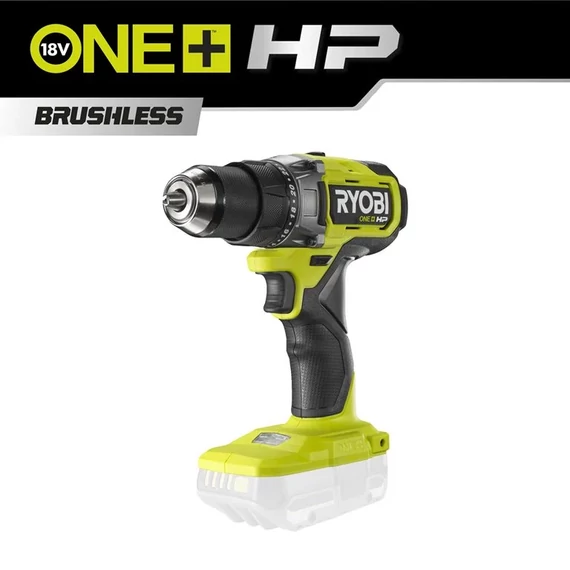 Ryobi ONE+ HP RDD18X-0 18V szénkefementes akkumulátoros fúró-csavarbehajtó akku és töltő nélkül 5133004985