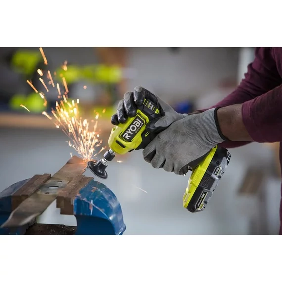 Ryobi ONE+ HP RDG18C-0 18V szénkefe nélküli magasfordulatszámú csiszoló akku és töltő nélkül 5133005139