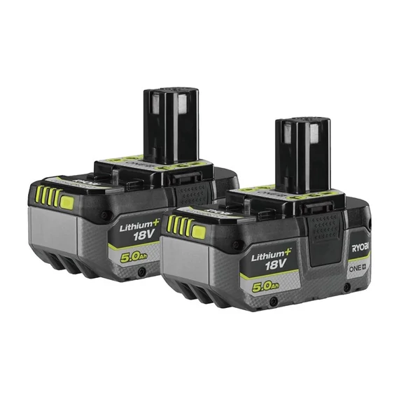 Ryobi ONE+ RB1850X2 18V 2db 5,0ah akku szett 5133005305