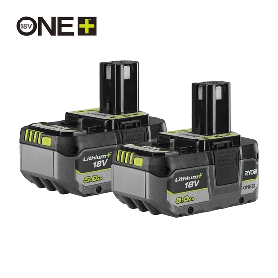 5133005307 Ryobi ONE+ RB1850X2F24 18v 2db 5,0ah akkumulátor