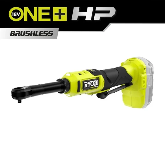 Ryobi ONE+ HP RRW1814X-0 18V akkumulátoros, szénkefe nélkül 5133005389i nagy teljesítményű 1/4" befogású racsnis csavarkulcs akku és töltő nélkül 5133005389