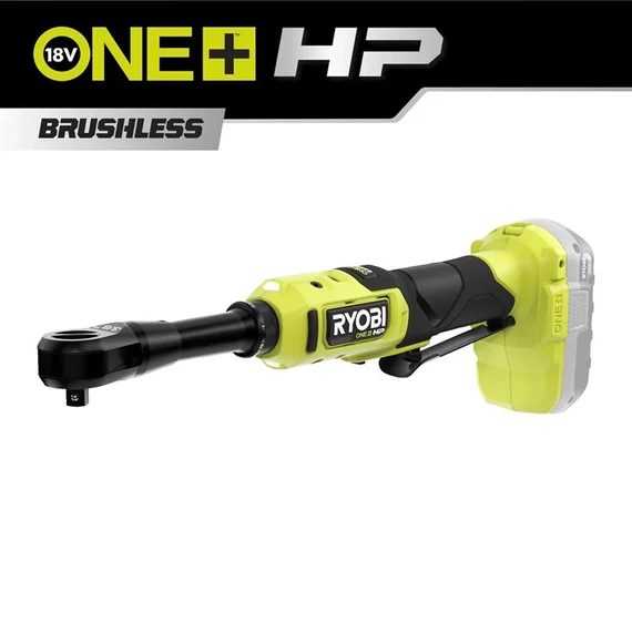 Ryobi ONE+ HP RRW1838X-0 18 V akkumulátoros, szénkefe nélküli nagy teljesítményű 3/8" befogású racsnis csavarkulcs akku és töltő nélkül 5133005390