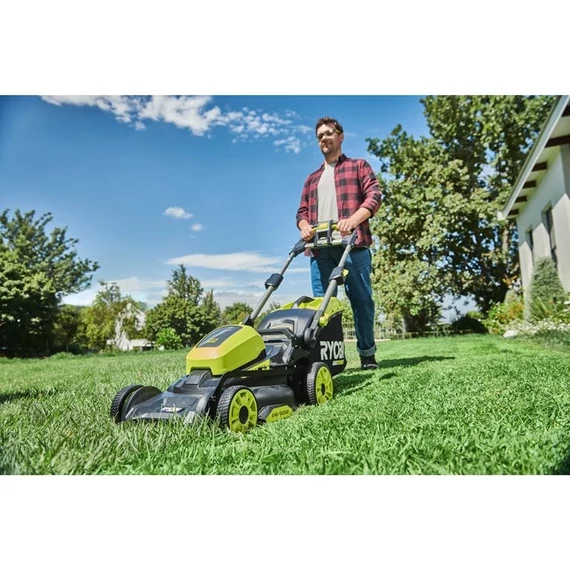 5133005463 Ryobi MAX POWER RY36LMXP40A-150 36V szénkefe nélküli 40 cm-es fűnyíró Power Assist rásegító funkcióval (1 x 5,0 Ah)akkuvel és töltővel