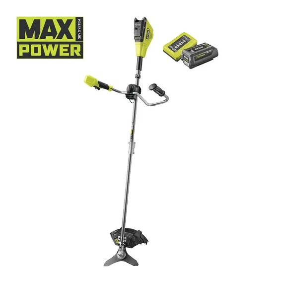 Ryobi MAX POWER RY36BCX30A-140 36V szénkefe nélküli 30 cm-es fűkasza akkumulátorral 4.0Ah és töltővel 5133005464