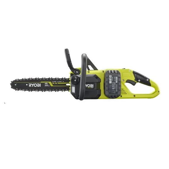 Ryobi ONE+ HP RY18CSX30A-150 18V akkumulátoros, szénkefe nélküli HP Whisper™ halk, 30 cm-es láncfűrész (1 x 5.0Ah)akkumulátorral és töltővel 5133005466