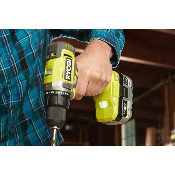 Ryobi ONE+ RDD18-2C20S 18V akkumulátoros fúró-csavarbehajtó 2akku töltővel táskában 5133005520