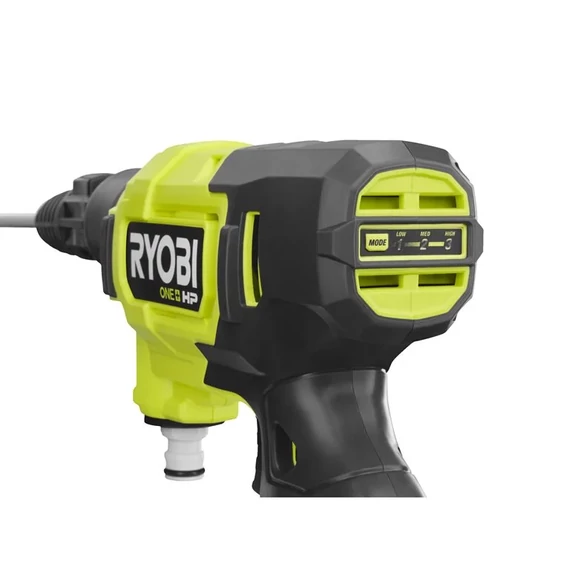 5133005545 Ryobi ONE+ HP RY18PWX41A-125 18V akkumulátoros szénkefe nélküli nagynyomású mosó akkuval(2.5Ah) és töltővel