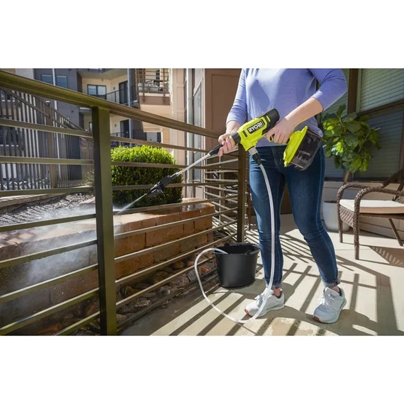 5133005545 Ryobi ONE+ HP RY18PWX41A-125 18V akkumulátoros szénkefe nélküli nagynyomású mosó akkuval(2.5Ah) és töltővel