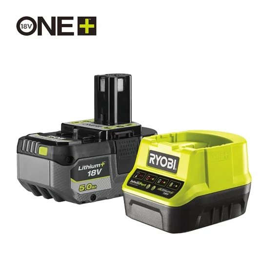 5133005573 Ryobi ONE+ RC18120-150X 18v 5,0ah akku és töltő szett
