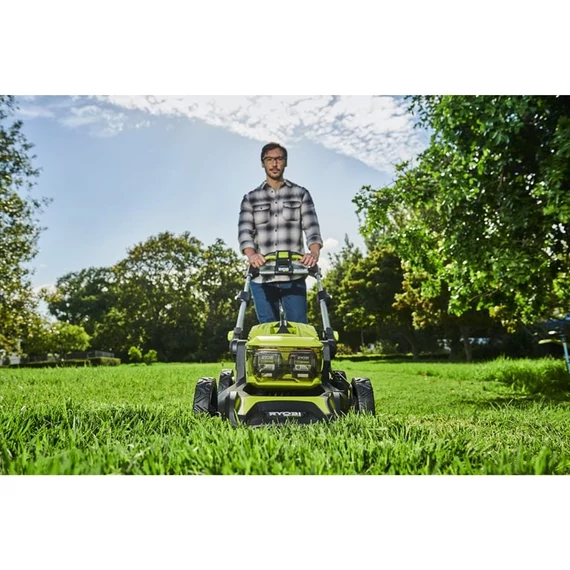 Ryobi MAX POWER RY36LMX46A-140 36V akkumulátoros szénkefe nélküli 46 cm-es fűnyíró (1 x 4,0 Ah) és töltő 5133005586 
