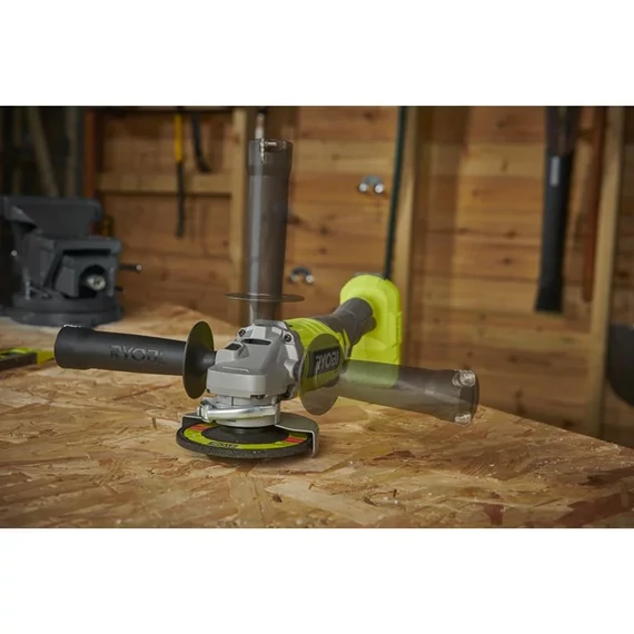 Ryobi ONE+ RAG18125-1C40S 18V akkus sarokcsiszoló 4Ah akkuval és töltővel táskában 5133005643